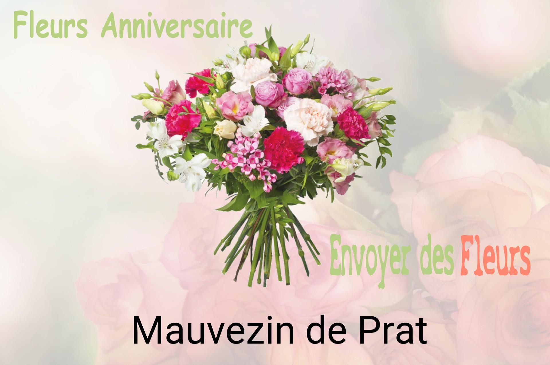 Bouquet de fleurs d’anniversaire livré à Mauvezin-de-Prat